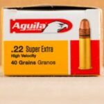 22 LR AGUILA SUPER EXTRA 40 GRAIN CPRN (2000 ROUNDS)