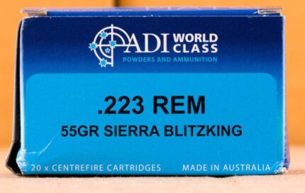 223 REM ADI WORLD CLASS 55 GRAIN BLITZKING (200 ROUNDS)