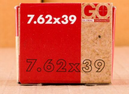 7.62X39 ARSENAL BY GLOBAL ORDNANCE 122 GRAIN FMJ (1000 ROUNDS)
