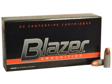 Blazer Ammunition 9mm Luger 115 Grain Full Metal Jacket