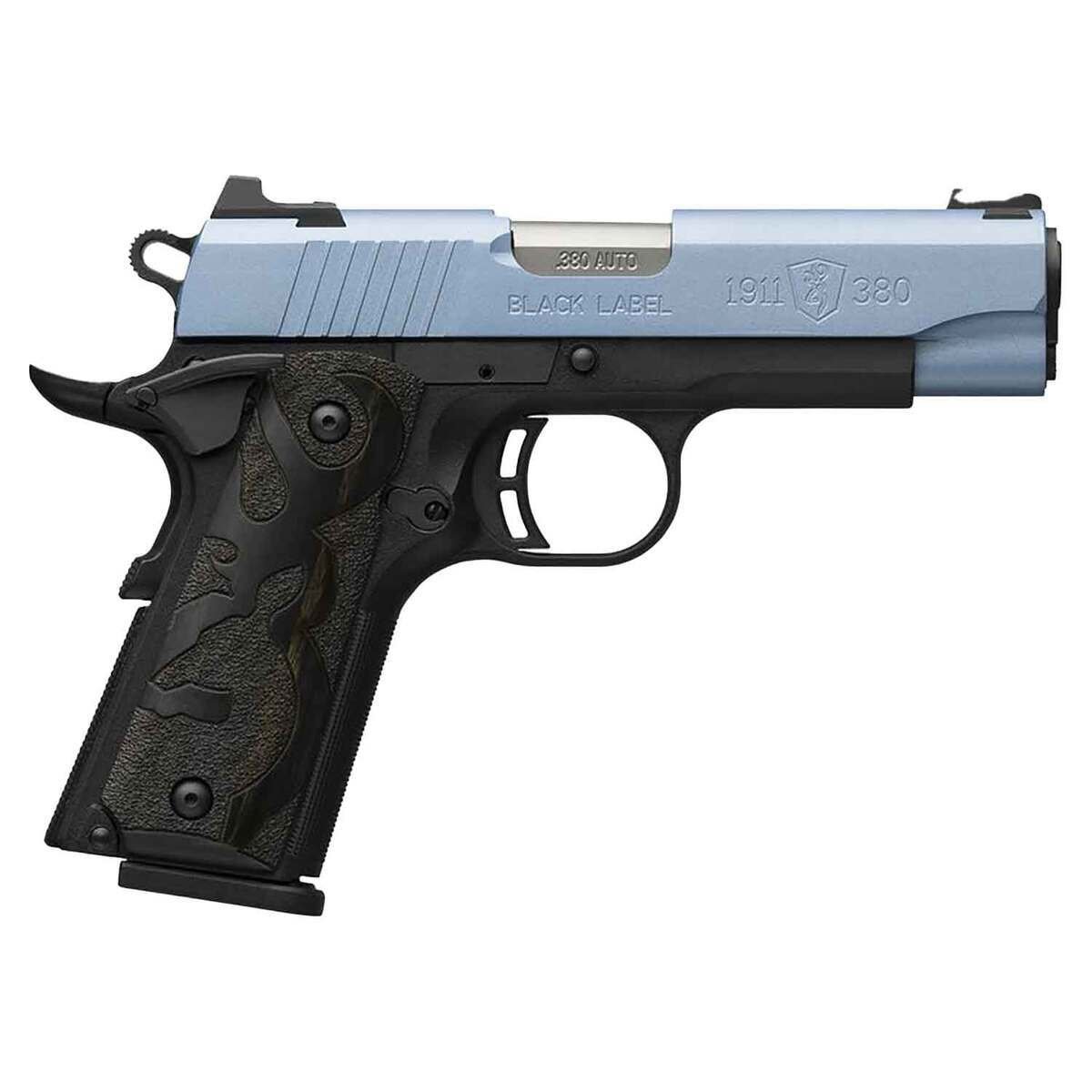 Browning 1911 Black Label 380 Auto (ACP) 3.6in Polar Blue Cerakote Pistol – 8+1 Rounds - buyghostguns.us.com Browning 1911 Black Label 380 Auto (ACP) 3.6in Polar Blue Cerakote Pistol – 8+1 Rounds - buyghostguns.us.com