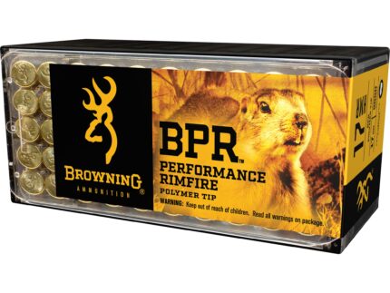 Browning BPR Ammunition 17 HMR 17 Grain PolyTip Box of 50