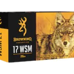 Browning BPR Ammunition 17 Winchester Super Magnum 25 Grain PolyTip