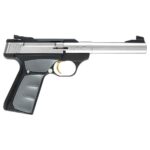 Browning Buck Mark Camper UFX 22 Long Rifle 5.5in Stainless/Black Pistol – 10+1 Rounds – California Compliant - buyghostguns.us.com