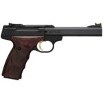 Browning Buck Mark Plus UDX 22 Long Rifle 5.5in Black/Rosewood Pistol – 10+1 Rounds – California Compliant - buyghostguns.us.com
