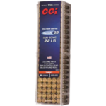CCI Clean-22 Ammunition 22 Long Rifle Subsonic 40 Grain Blue Polymer Coated Lead Round Nose