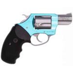 Charter Arms Santa Fe Undercover Lite 38 Special 2in Stainless/Turquoise Revolver – 5 Rounds – California Compliant - buyghostguns.us.com