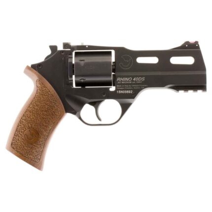 Chiappa Rhino 40SAR 357 Magnum 4in Black Anodized Aluminum Revolver – 6 Round – California Compliant - buyghostguns.us.com