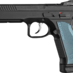 CZ-USA CZ Shadow 2 Optics-Ready Pistol 9mm Luger 45 APC" Barrel Black Slide Blue Grips 19-Round