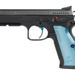 CZ-USA CZ Shadow 2 SA 9mm Luger 4.89" Barrel 17-Round Steel With Blue Grips