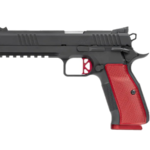CZ-USA Dan Wesson DWX Pistol 19-Round Black with Red Grips and Trigger