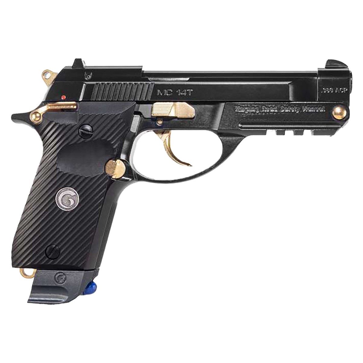 EAA MC 14T 380 Auto (ACP) 4in Black w/Gold Accents Stainless Pistol – 13+1 Rounds - buyghostguns.us.com EAA MC 14T 380 Auto (ACP) 4in Black w/Gold Accents Stainless Pistol – 13+1 Rounds - buyghostguns.us.com