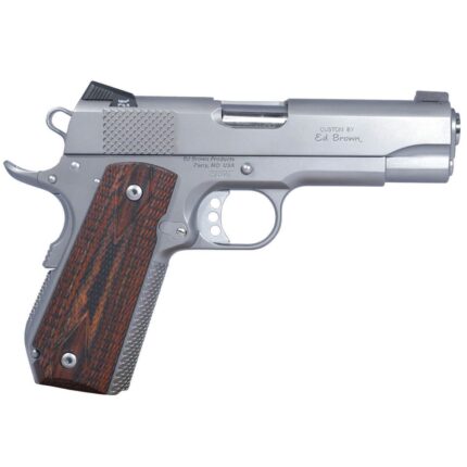 Ed Brown Kobra Carry 45 Auto (ACP) 4.25in Stainless Pistol – 7+1 Rounds – California Compliant - buyghostguns.us.com