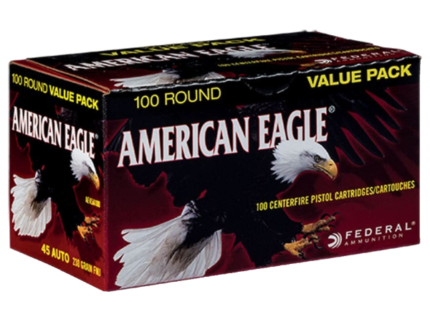 Federal American Eagle Ammunition 45 ACP 230 Grain Full Metal Jacket