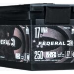 Federal Black Pack Ammunition 17 Hornady Magnum Rimfire (HMR) 17 Grain Jacketed Hollow Point