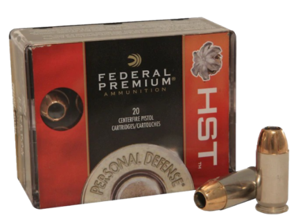 Federal Premium Personal Defense Ammunition 380 ACP 99 Grain HST Jacketed Hollow Point