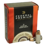 Federal Premium Personal Defense Ammunition 40 S&W 155 Grain Hydra-Shok Jacketed Hollow Point Box of 20
