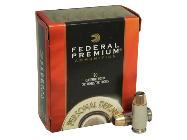 Federal Premium Personal Defense Ammunition 40 S&W 155 Grain Hydra-Shok Jacketed Hollow Point Box of 20 Federal Premium Personal Defense Ammunition 40 S&W 155 Grain Hydra-Shok Jacketed Hollow Point Box of 20