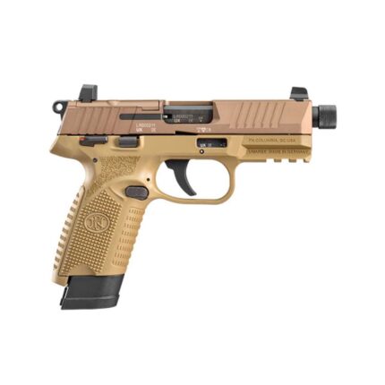 FN 502 Tactical 22 Long Rifle 4.6in Flat Dark Earth Pistol – 15+1 Rounds - buyghostguns.us.com