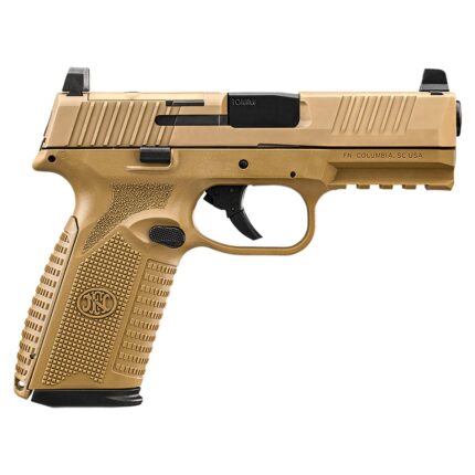 FN 545 45 Auto (ACP) 4.7in FDE Cerakote Pistol – 10+1 Rounds - buyghostguns.us.com
