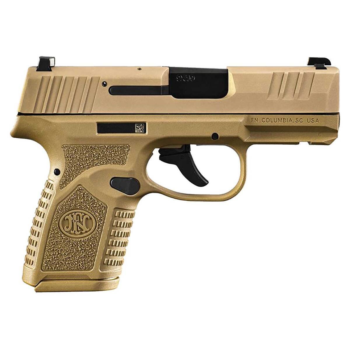 FN Reflex 9mm Luger 3.3in Flat Dark Earth Pistol – 10+1 Rounds - buyghostguns.us.com FN Reflex 9mm Luger 3.3in Flat Dark Earth Pistol – 10+1 Rounds - buyghostguns.us.com