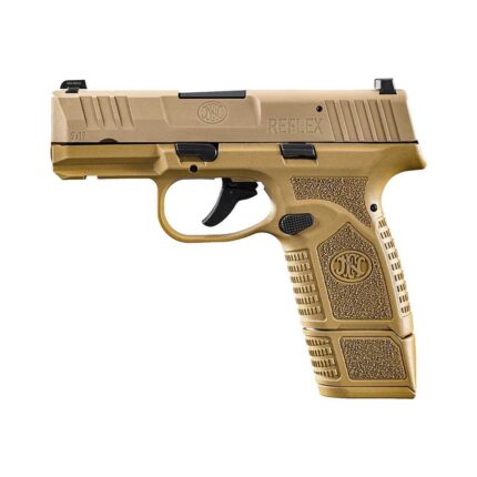 FN Reflex 9mm Luger 3.3in Flat Dark Earth Pistol – 15+1 Rounds - buyghostguns.us.com