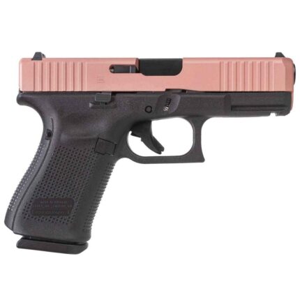 Glock 19 9mm Luger 4.02in Rose Gold Cerakote Pistol – 15+1 Rounds - buyghostguns.us.com