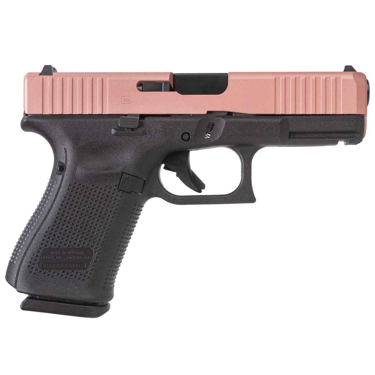 Glock 19 9mm Luger 4.02in Rose Gold Cerakote Pistol – 15+1 Rounds - buyghostguns.us.com Glock 19 9mm Luger 4.02in Rose Gold Cerakote Pistol – 15+1 Rounds - buyghostguns.us.com