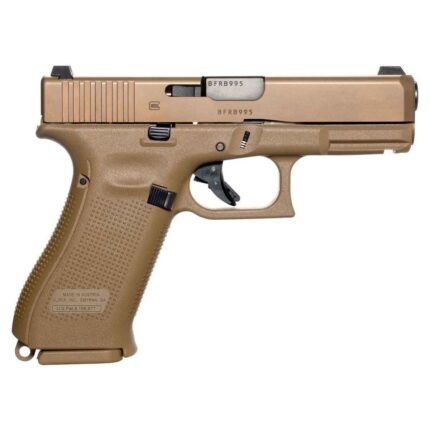 Glock 19X Crossover 9mm Luger 4.02in Coyote nPVD Pistol – 10+1 Rounds - buyghostguns.us.com