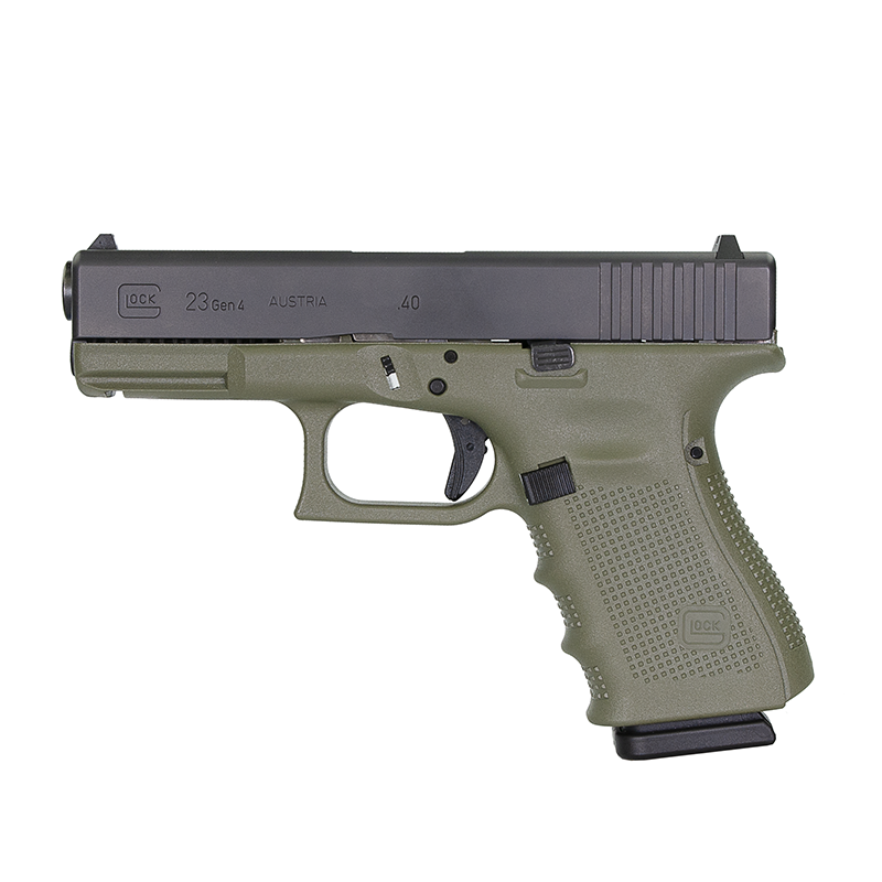 Glock 23 Gen4 40 Battlefield Green Glock 23 Gen4 40 Battlefield Green