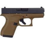 Glock 42 380 Auto (ACP) 3.25in FDE Pistol – 6+1 Rounds - buyghostguns.us.com
