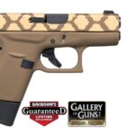 Glock 42 Burnt Bronze & Gold Moroccan GNS