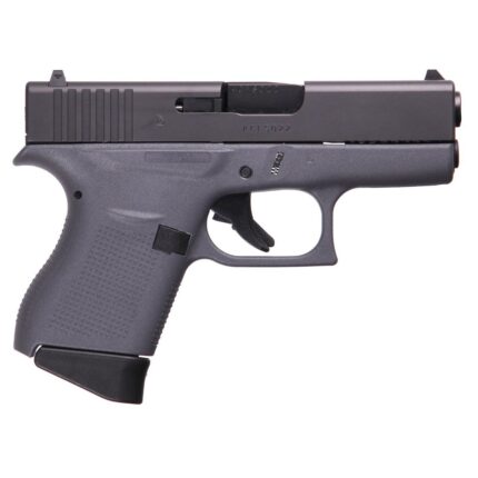 Glock 43 9mm Luger 3.41in Gray Pistol – 6+1 Rounds - buyghostguns.us.com