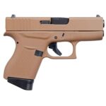 Glock 43 FDE 9mm Luger 3.36in Flat Dark Earth Pistol – 6+1 Rounds - buyghostguns.us.com