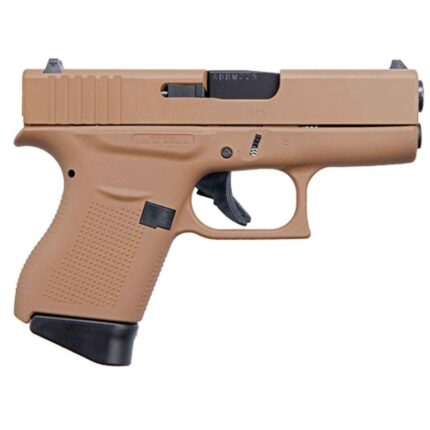 Glock 43 FDE 9mm Luger 3.36in Flat Dark Earth Pistol – 6+1 Rounds - buyghostguns.us.com