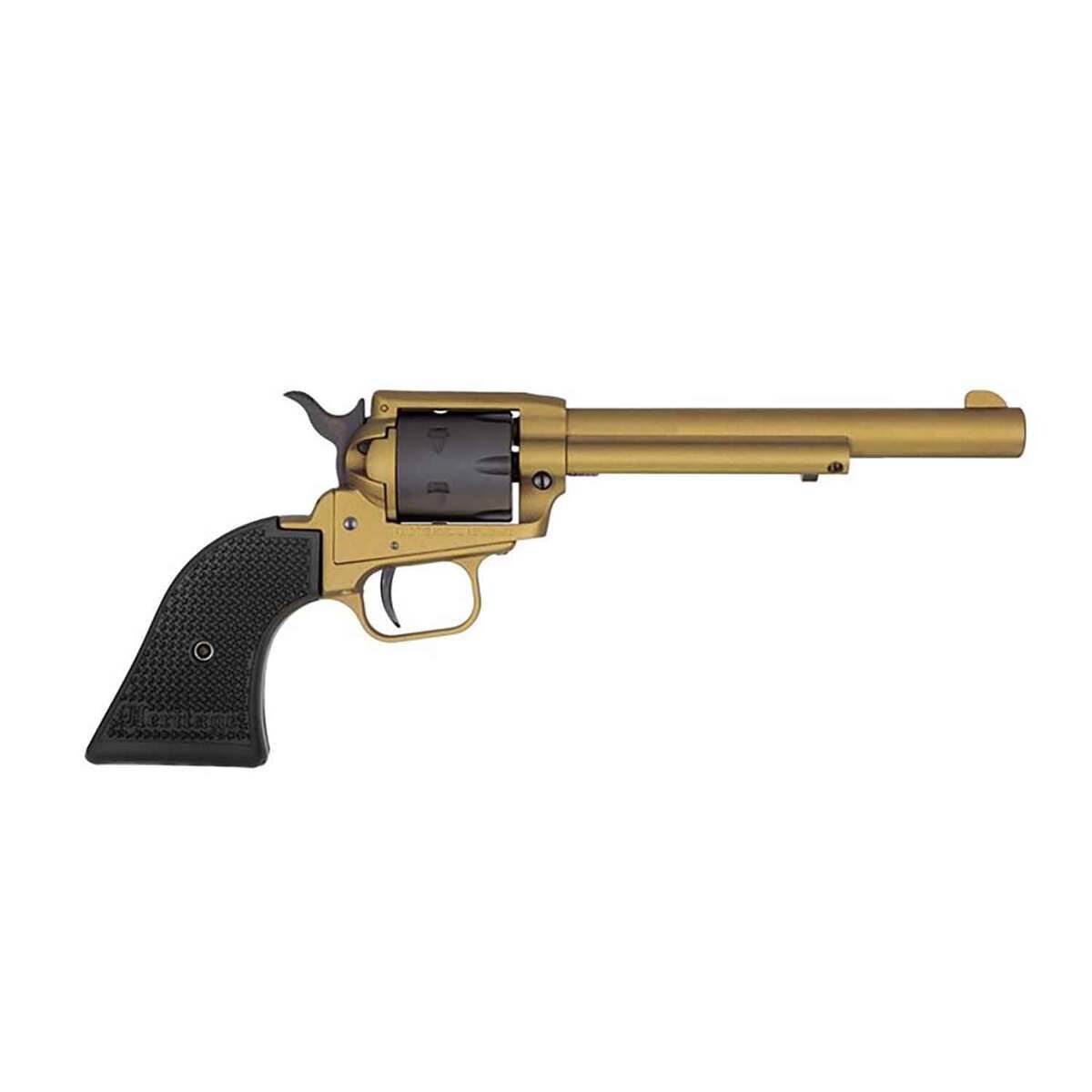 Heritage Rough Rider Small Bore 22 Long Rifle 6.5in Gold Cerakote Revolver – 6 Rounds - buyghostguns.us.com Heritage Rough Rider Small Bore 22 Long Rifle 6.5in Gold Cerakote Revolver – 6 Rounds - buyghostguns.us.com