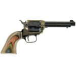Heritage Rough Rider Small Bore Cocobolo Camo Grips 22 Long Rifle 4.75in Blued Revolver – 6 Rounds - buyghostguns.us.com