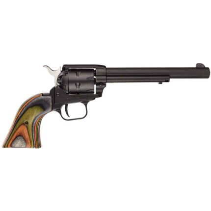 Heritage Rough Rider Small Bore Laminate Camo Grip 22 Long Rifle 6.5in Black Revolver – 6 Rounds - buyghostguns.us.com