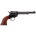 Heritage Small Bore Rough Rider Single Action w/Cocobolo Grips 22 WMR (22 Mag) 6.5in Blued Revolver – 6 Rounds - buyghostguns.us.com