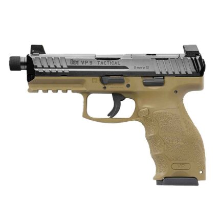 HK VP9 Tactical Optics Ready 9mm Luger 4.7in Black Pistol – 10+1 Rounds - buyghostguns.us.com