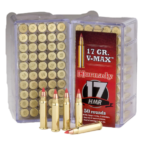 Hornady Varmint Express Ammunition 17 Hornady Magnum Rimfire (HMR) 17 Grain V-MAX