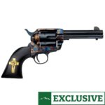 Pietta Great Western II The Hands of God 357 Magnum 4.75in Blued Revolver – 6 Rounds - buyghostguns.us.com