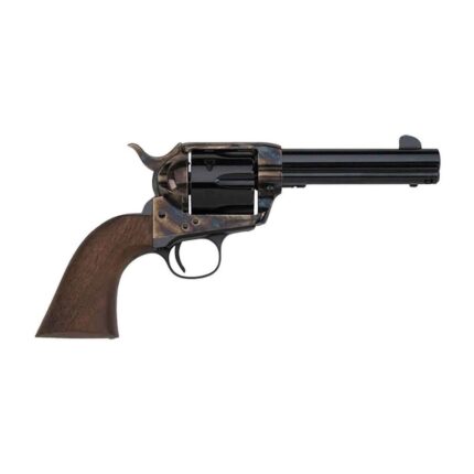 Pietta Great Western ll Californian 45 (Long) Colt 4.75in Blued/Checkered Walnut Revolver – 6 Rounds - buyghostguns.us.com