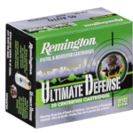 Remington HD Ultimate Defense Ammunition 45 ACP 185 Grain Brass Jacketed Hollow Point