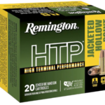 Remington High Terminal Performance (HTP) Ammunition 45 ACP 185 Grain Jacketed Hollow Point