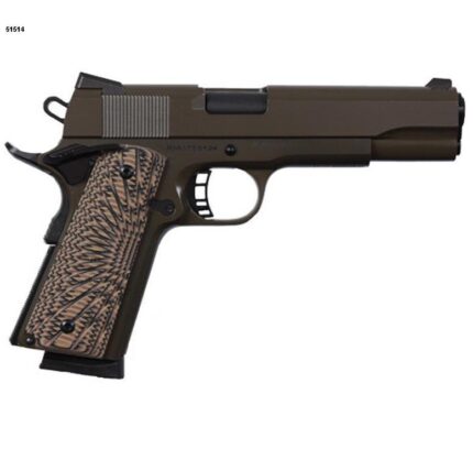 Rock Island M1911 A1 45 Auto (ACP) 5in Cerakote Patriot Brown Pistol – 8+1 Rounds - buyghostguns.us.com