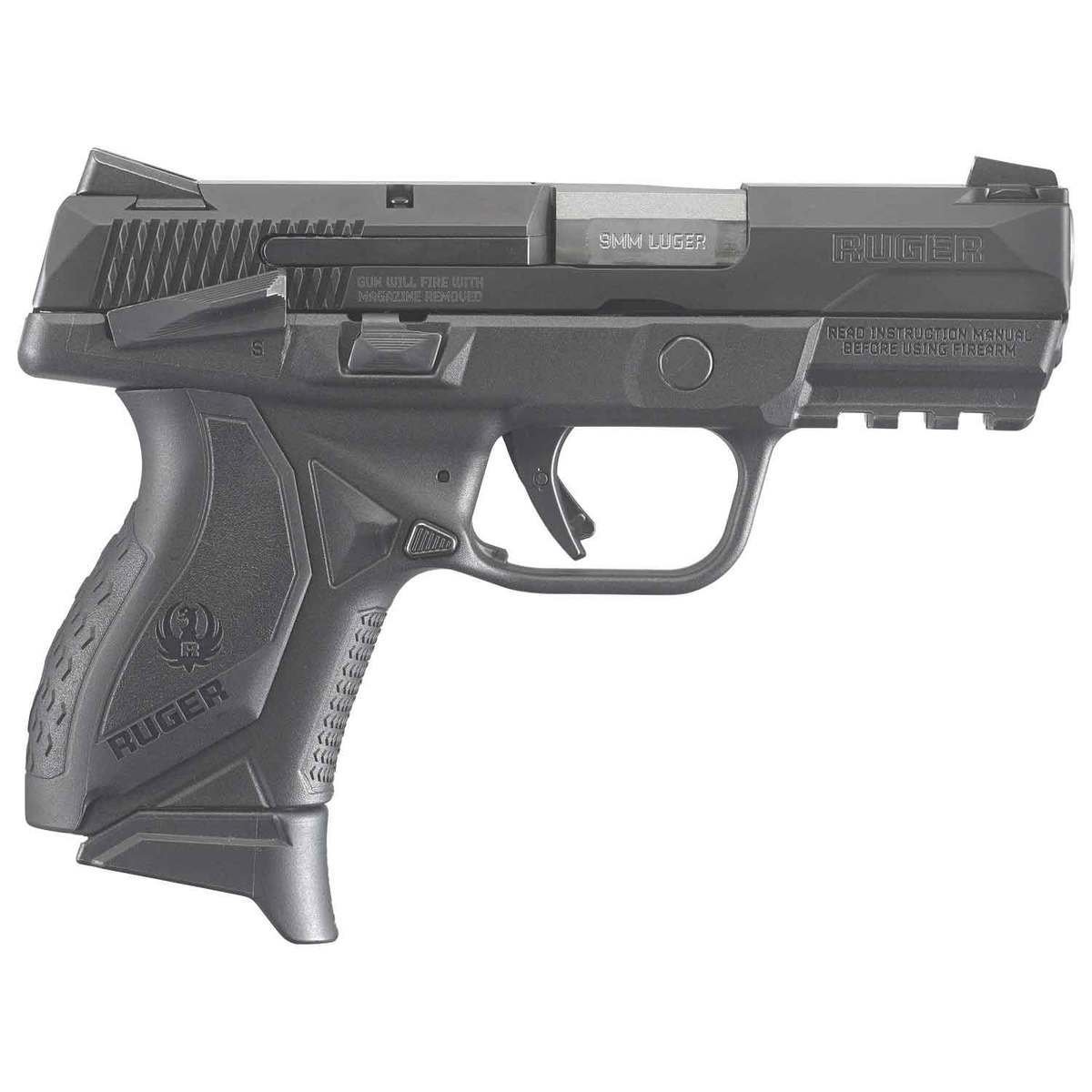 Ruger American Compact 9mm Luger +P 3.55in Black Pistol – 17+1 Rounds - buyghostguns.us.com Ruger American Compact 9mm Luger +P 3.55in Black Pistol – 17+1 Rounds - buyghostguns.us.com
