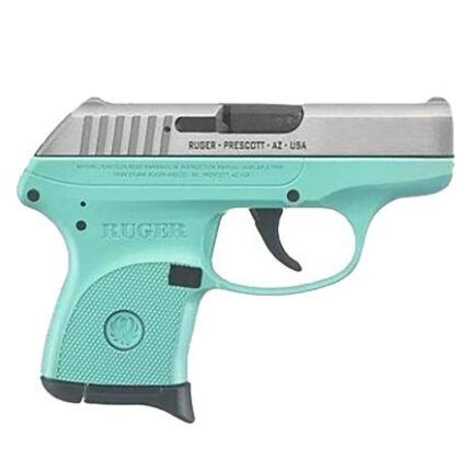 Ruger LCP 380 Auto (ACP) 2.75in Stainless/Turquoise Pistol – 6+1 Rounds - buyghostguns.us.com