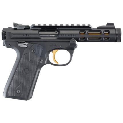Ruger Mark IV 22/45 Lite 22 Long Rifle 4.4in Black Pistol – 10+1 Rounds - buyghostguns.us.com