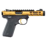 Ruger Mark IV 22/45 Lite 22 Long Rifle 4.4in Gold Anodized Pistol – 10+1 Rounds - buyghostguns.us.com